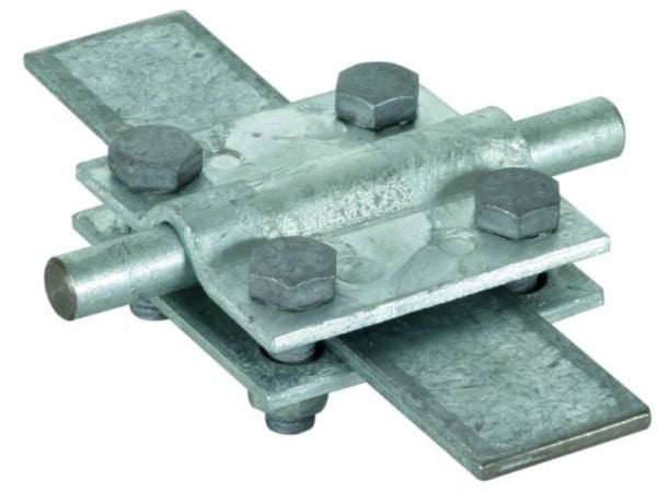 Dehn + Soehne poikkikappale St/tZn f.Rd 8-10/Fl 30mm 318 201 (318201)