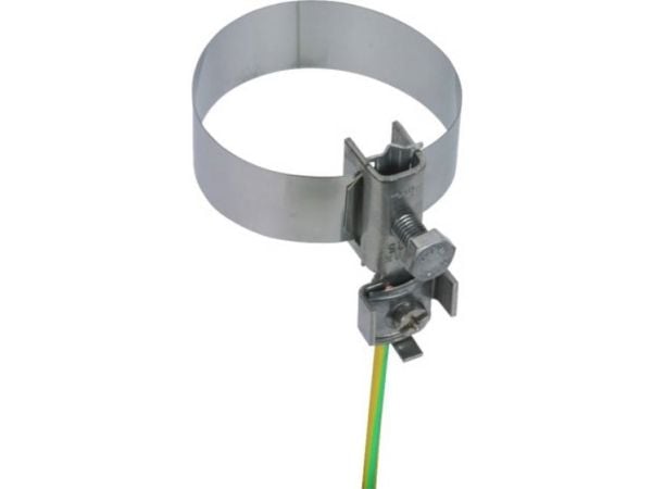 Potentiaalin tasaus Putkipuristusnauha A2, Ø27-60 mm, 4-25 mm²