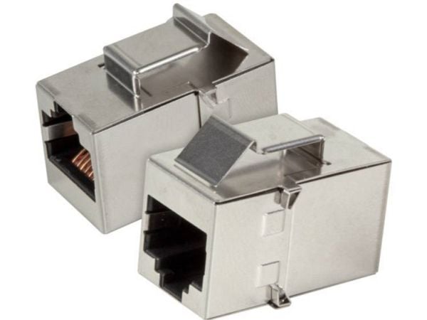 EFB Elektronik 37508.1V2, RJ45, RJ45, Rustfritt stål
