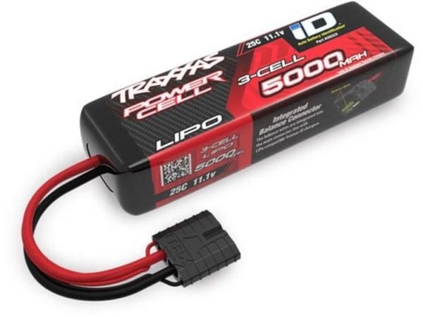 Traxxas 2832X Li-Po Battery, 5000mAh 11.1v 3-Cell 25C