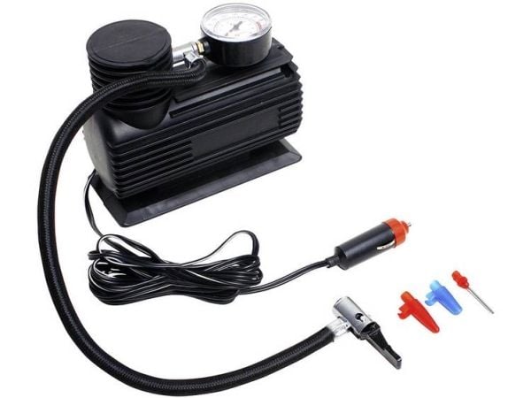 Eufab 21066 mini-kompressor 17 bar, analog trykkmåler