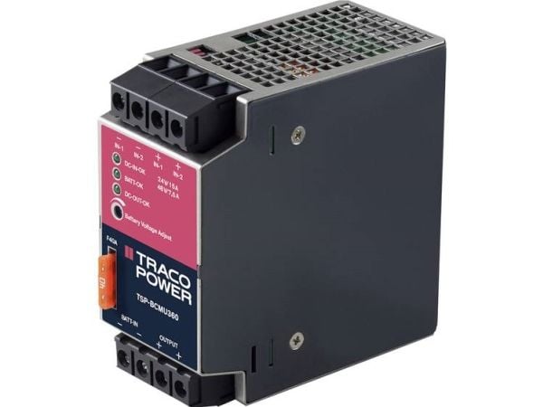 TracoPower TSP-BCMU360 DIN-kiskoon asennettava redundanssimoduuli (DIN-kisko) 15000 mA 360 W Lähtöjen määrä:1 x Sisältö 1 kpl