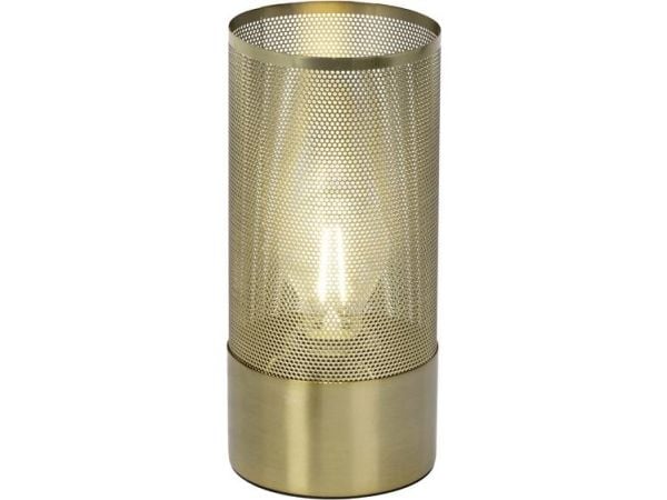 Brilliant Gracian 98940/18 Pöytävalaisin LED (RGB) E27 40 W Messinki (harjattu)