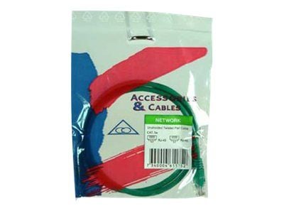 DELTACO - Koblingskabel - RJ-45 (hann) til RJ-45 (hann) - 5 m - UTP - CAT 6 - grønn