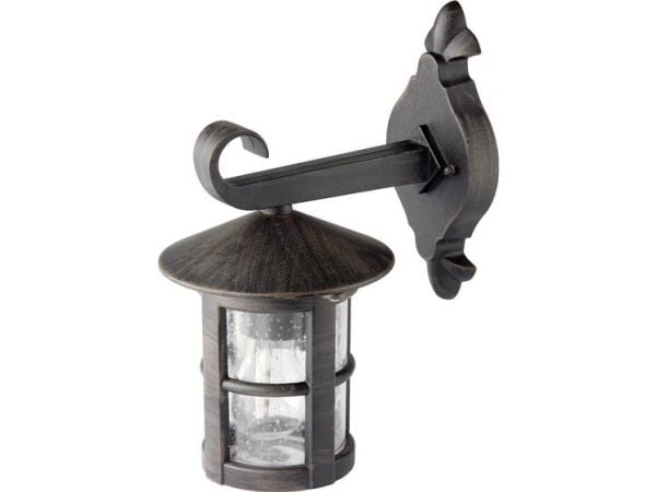 Brilliant Jordy 45582/60 utendørs vegglampe LED (RGB) E27 60 W sort