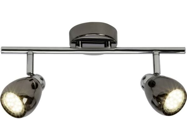 Brilliant Milano G21713/76 loftspot LED (RGB) GU10 6 W krom/sort