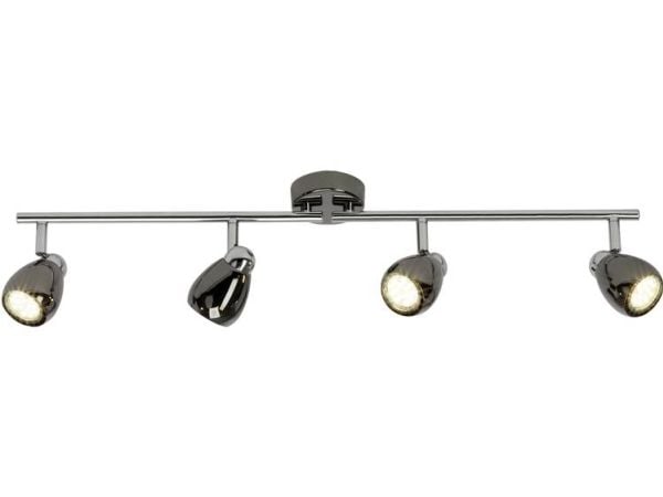Brilliant Milano G21732/76 takspotlys LED (RGB) GU10 12 W krom/sort