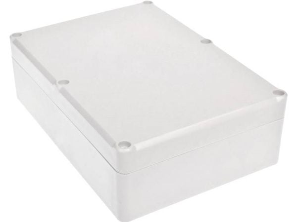 TRU COMPONENTS universalkabinett 177 x 126 x 56 ABS grå