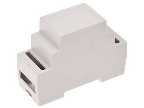 TRU COMPONENTS TC-7910732 DIN-nahkakaappi 34 x 89 x 63 ABS-V0 Grå 1 kpl