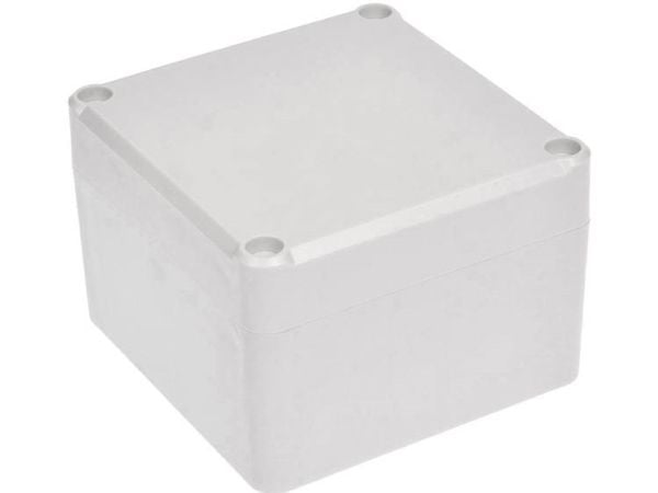 TRU COMPONENTS universalkabinett 82 x 80 x 55 ABS grå