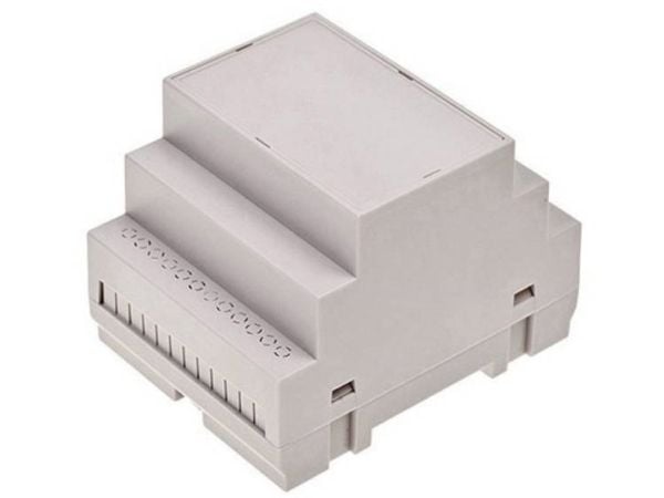 TRU COMPONENTS TC-7910880 DIN-nahkakaappi 70 x 90 x 65 ABS-V0 Grå 1 stk 1 stk