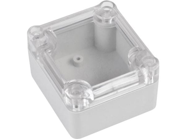 TRU COMPONENTS universal-kabinett 63 x 57 x 37 ABS-PC grå 1 stk
