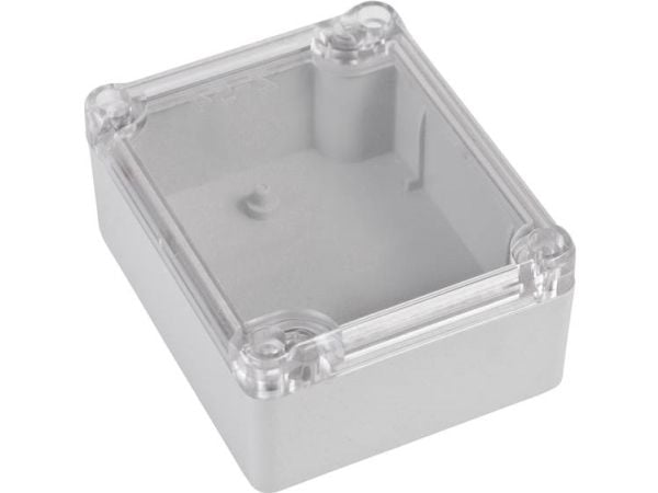 TRU COMPONENTS universal-kabinet 89 x 75 x 41 ABS-PC grå, 1 stk