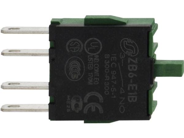 Schneider Electric ZB6E1B Hjälpkontaktblock 10 st