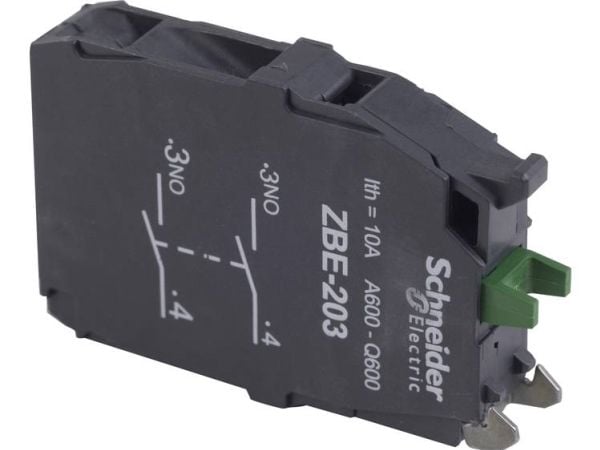 Schneider Electric ZBE203, Svart, -40 - 70 ° C