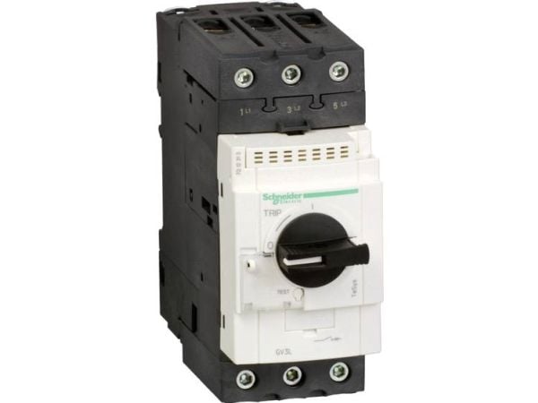Schneider Electric GV3L40, Motorstartare, Svart, 50/60 hz, -20 - 60 ° C, -40 - 80%, 55 mm