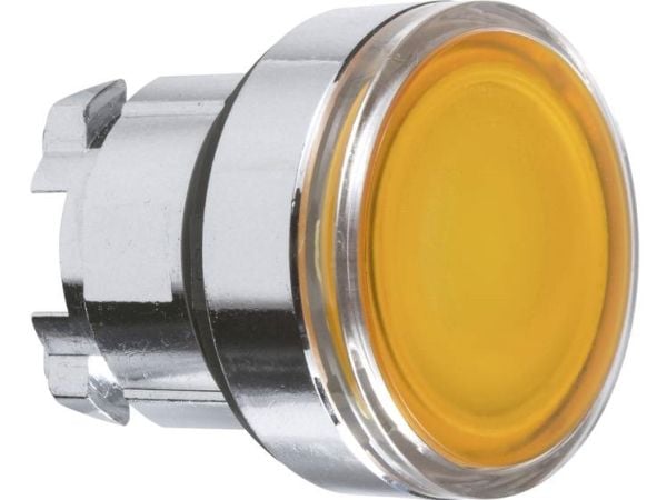 Schneider Electric ZB4, Nappi, Oranssi, Universal LED, IP66, IK06, Luokka I