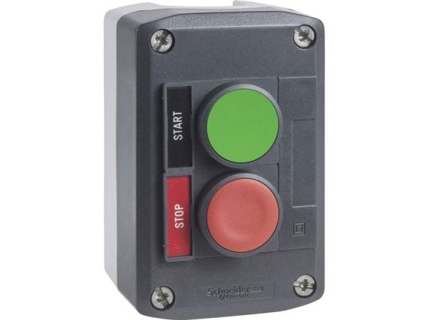 Schneider Electric XALD211H29, Tryckknappsbrytare, Svart, IP69K, 230 V, 50 hz