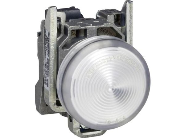 Schneider Electric XB4BVM1, Valkoinen, IP66, CSA, 230-240 V, 2,2 cm
