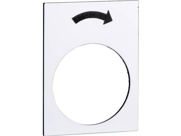 Schneider Electric ZB2BY4919, Vit, 30 mm, 40 mm, 1 styck, Tjeckien
