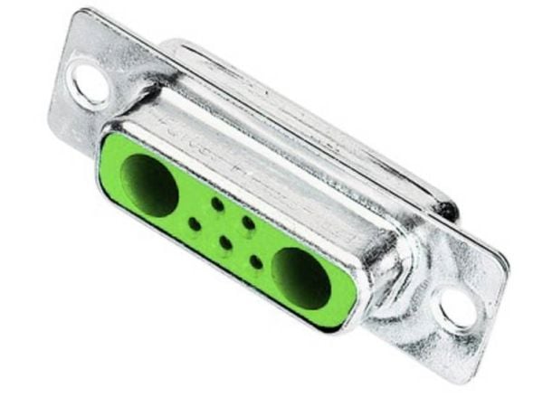 Harting 09 69 201 5072, D-Sub 2, Grønn, Metallisk, Polyester, Stål, Termoplast, Boks, Kobberlegering, 5 A
