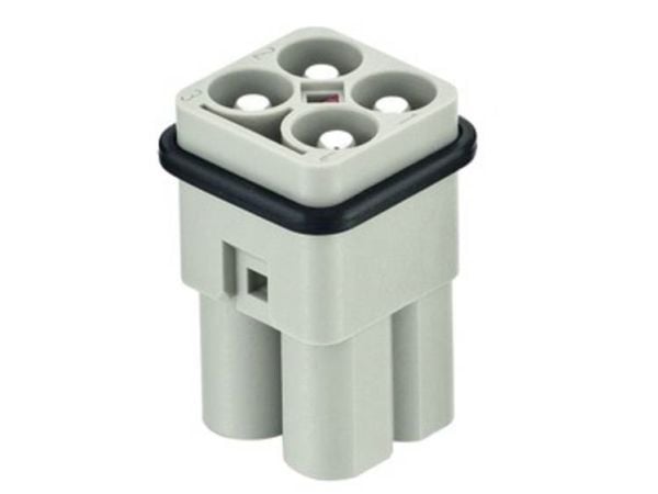 Industristikkontakt Amphenol C146 09120043051 HARTING innhold: 1 stk pin-innsats