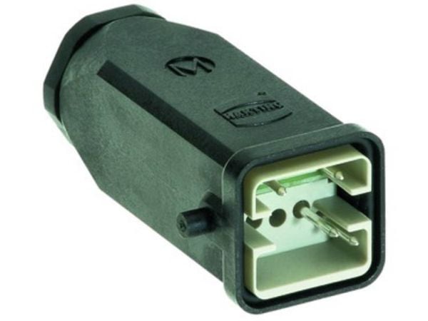 Industrikontaktforbindelse Amphenol C146 09120062691 HARTING, innhold: 1 stk pin-innsats