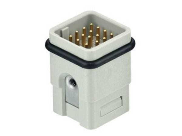 Industrikontakt Amphenol C146 09120213001 HARTING - innhold: 1 stk pinninnsats (hann)