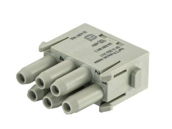 Industrikontaktforbindelse Amphenol C146 09140063141 HARTING Innhold: 1 stk