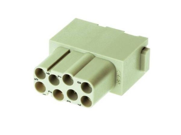 Industrikontakt Amphenol C146 09140082734 HARTING, hylsemodul 1 stk