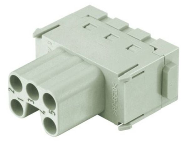 Industrikontakt Amphenol C146 09140052716 HARTING insatsmodul innehåll: 1 st