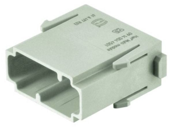 Industrikontakt Amphenol C146 09140044501 HARTING Innhold: 1 stk stiftmodul (kategori: industrikontakt hann tilbehør)