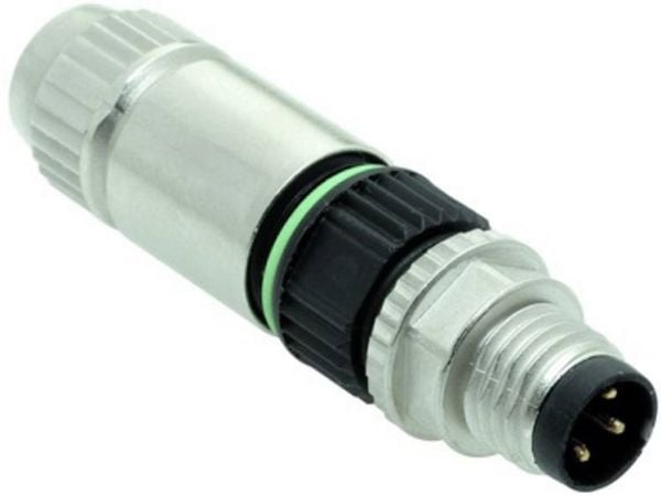 Harting 21 02 159 1305, Ruuvi, huuhteluruuvi, M12, kultainen, 0,1 - 0,14 mm², 1,9 mm