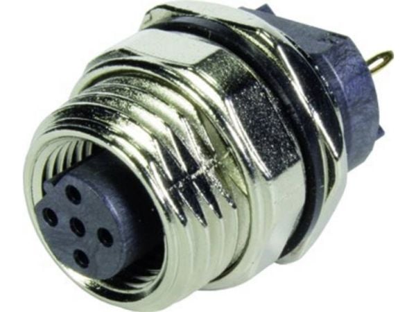 Harting 21 03 341 2530, Ruuvi, uppokanta, M12, kultainen, 1,5 kV, 50 V