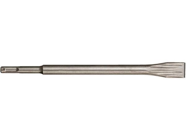 Metabo 629179000, Rotasjons hammer, Flat meisel-borekrone, 25 cm, Betong, Murverk, Stein, SDS Plus, Rustfritt stål