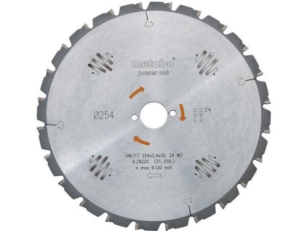 Metabo 628002000 Rundsavblad 160 mm 1 stk 1 stk