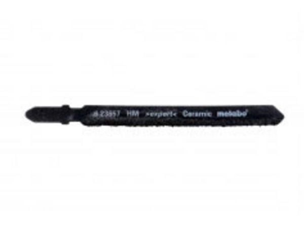 Metabo 623658000, Stikksagblad, Støpejern, Keramisk, Glass, Glassfiber armert plastik, Karbid, Sort, 7,6 cm, 0,8 mm