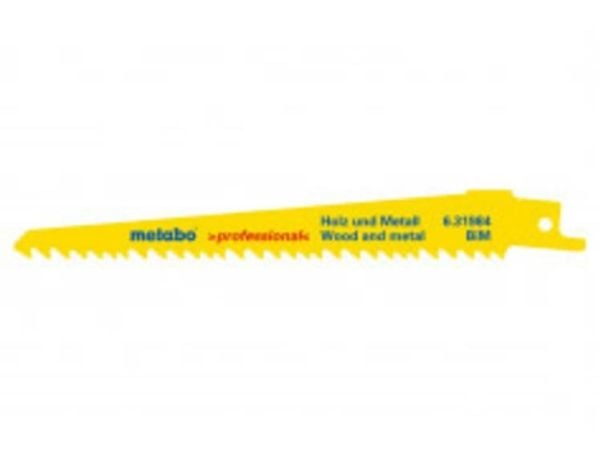 Metabo 631984000, Sabelsagblad, Metall, Plast, Tre, Blå, Hvit, Gult, 5 - 8, 3,2 mm, 5,1 mm