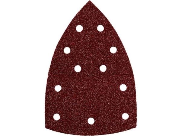 Metabo 625603000, Slipeblad, Metall, Polyester, Rustfritt stål, Stål, Tre, Brun, 100 mm, 150 mm, 10 stk