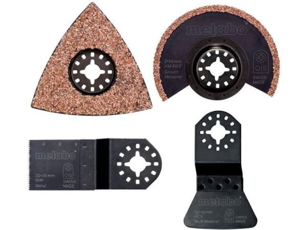 Metabo 626419000, Flis, Bimetall, High Carbon Steel (HCS), 4 stykker