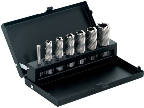 Metabo 626624000, Drill, Drill bit set, Høyrehåndsrotasjon, Metall, Stål, 3 cm, 6 stykker