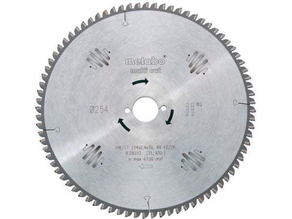 Metabo 628000000, Aluminium, Messing, Sponplate, Kopper, Løvtre, Laminert Panel, MDF, Plast, Kryssfiner, 15 cm, 2 cm, 1,6 mm, 2,4 mm, Ks 0852 S