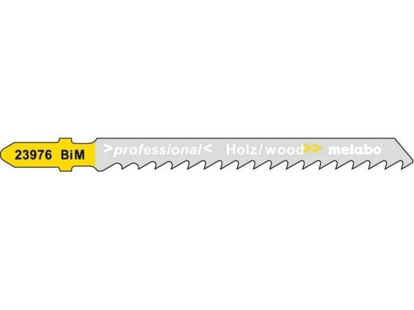 Metabo 623976000, Stikksagblad, Løvtre, Mykt tre, Bimetall, Grå, Gult, 7,4 cm, 4 mm