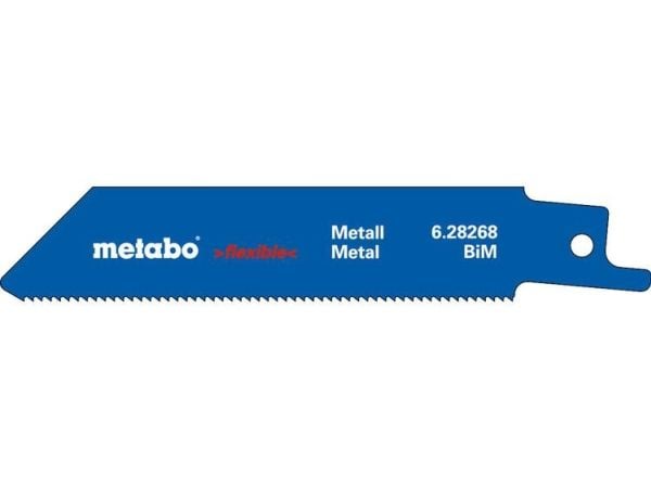 Metabo 628268000, Sabelsagblad, Metall, Bimetall, Blå, Hvit, 1,41 mm, 0,9 mm
