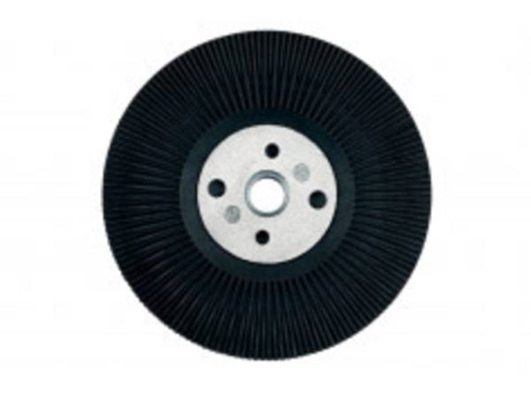 Metabo 623291000, Bakplate for slipeskive, 12200 RPM, Sort, Rund, 1,4 cm, 12,5 cm