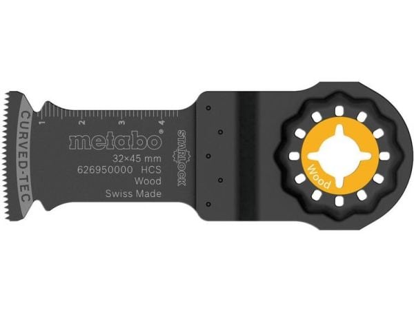 Metabo 626950000, Sagblad, Mykt tre, High Carbon Steel (HCS), 45 mm, 32 mm, 1 stykker