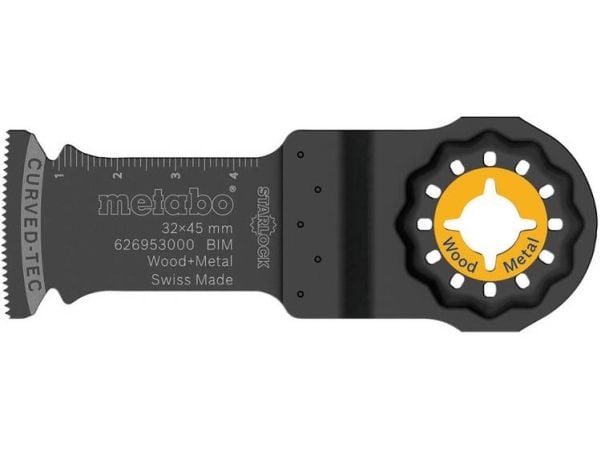 Metabo 626953000, Sagblad, Løvtre, Plast, Mykt tre, Tre med spiker, Bimetall, 45 mm, 32 mm, 1 stykker