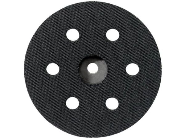 Metabo 624064000, Bakplate for slipeskive, Sort, Rund, 8 cm, 8 cm, 1 stykker
