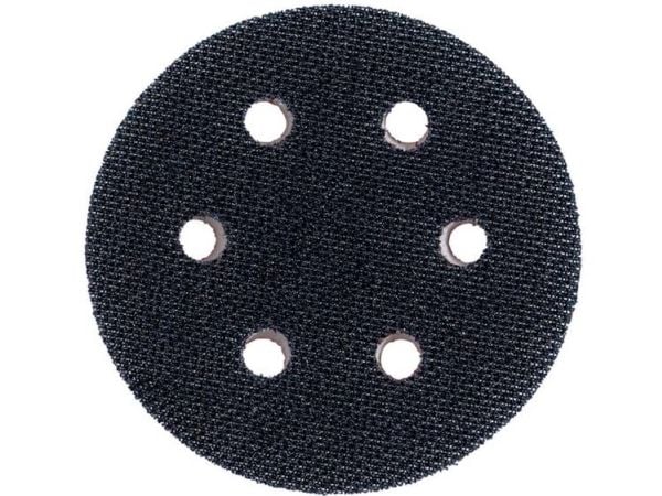 Metabo 624061000, Bakplate for slipeskive, Svart, Rund, 8 cm, 8 cm, 1 stykker