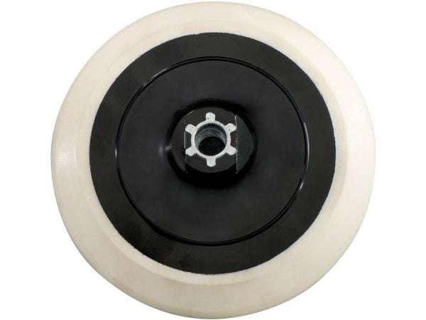 Metabo 623288000, Bakplate for slipeskive, 10000 RPM, Sort, Hvit, Rund, 14,7 cm, 1,2 cm